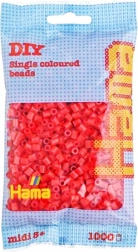 Rode strijkkralen 1000 stuks