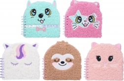 Gelijnd spiraalblok 17x17 cm, 80 pagina's