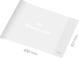 omslag voor muziekschrift sterk transparant