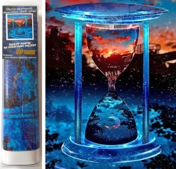 Diamond painting Uur 30x40 cm