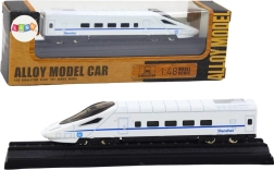 Collectible White Train Model 1:48 Metal