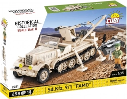 Bouwset Sd.Kfz. 9/1 Famo – zware halftracktrekker 1:35