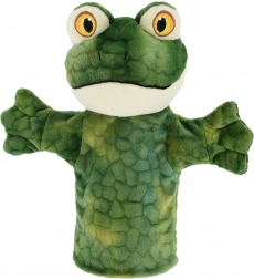 Keel Toys ecologische pluche handpop Kikvors 27 cm