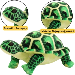 Plush Turtle Green Toy 25cm