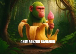 Puzzel BrainRots: Chimpanzini Bananini 200 stukjes