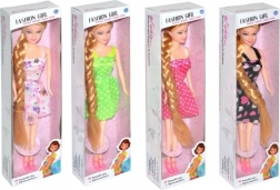 Poupée avec tresses 28 cm