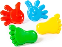 Set of Sand Molds – Hands and Feet, 4 pcs