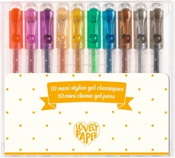DJECO Set van 10 mini gelpennen