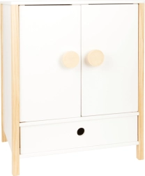LITTLE BUTTON wooden doll wardrobe by Small Foot