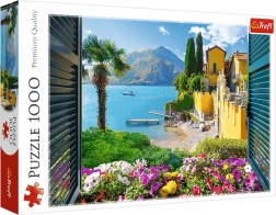 Puzzle 1000 pieces – view of Lake Como Trefl