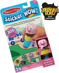 Sticker Wow – boek en stempel met stickers – ijsjes