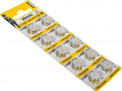 Alkaline batterijen LR44 VINNIC 10 stuks