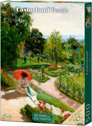 Puzzle 500 pieces – Red Umbrella by Józef Mehoffer