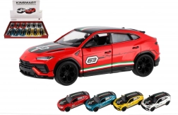 Auto Lamborghini Urus Performante 1:40 metalen 13 cm 4 kleuren met terugtrekmotor