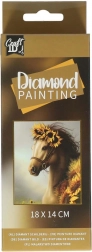 Diamond Painting Horse 14x18cm