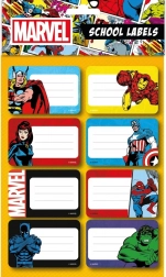 Marvel schoolsset stickers budget