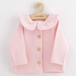 Infant button-up jacket New Baby Laura pink 86