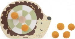 Target in the Shape of a Hedgehog with Balls for Children - VIGA PolarB