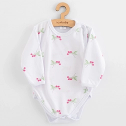 baby snap-up bodysuit New Baby Classic II, raspberry, size 68