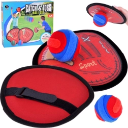 Sportspel Catchball set 2 x doel + 2 ballen