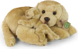 Rappa plush Labrador with puppy 27 cm eco friendly