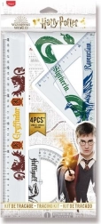 Set geometriebenodigdheden HARRY POTTER 4 stuks
