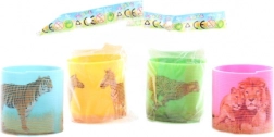 Safari Spring – plastic bouncing toy with animals