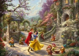 Puzzle SCHMIDT DISNEY Snow White dancing in sunbeams – 1000 pieces