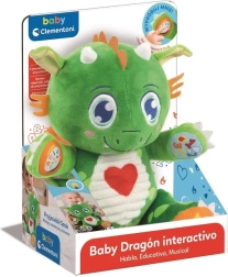 Clementoni baby petit dragon amical – peluche interactive