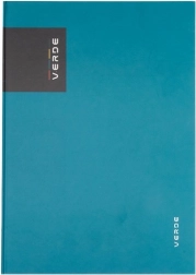 Notitieboek A5 VERDE Milano, 96 vellen, gelijnd