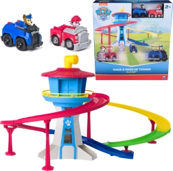 PAW Patrol Rescue Tower with Track and 2 Vehicles