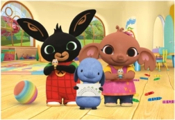 Dino puzzel Bing schildert 24 stukjes