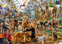 Puzzle Ravensburger Chaos dans la galerie 1000 pièces