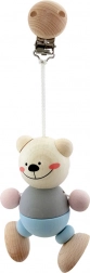 Hess speelgoed met clip Beertje