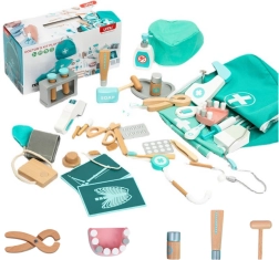 Wooden Set for Little Doctor and Dentist for Kids