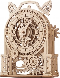 Ugears 3D wooden mechanical puzzle decorative alarm clock