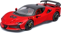 bburago 1:18 ferrari sf90 xx stradale rood model