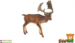Plastic Figurine of the European Fallow Deer 13 cm