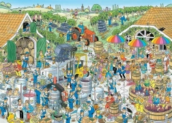 Puzzle Victorious Wine 1000 Pieces Jan van Haasteren