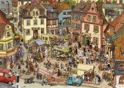 Heye puzzle Marketplace 1000 pieces