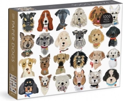 Paper Dogs Puzzle 1000 Pieces