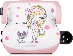 zitverhoger auto go boost i-size 125–150 cm fashion girl