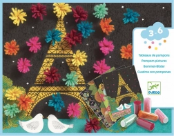 collages à franges colorées Djeco