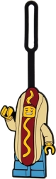 Étiquette de bagage LEGO Hot Dog