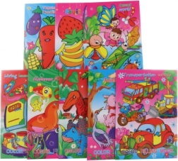 Kinderkleurplaten – eenvoudige afbeeldingen om in te kleuren