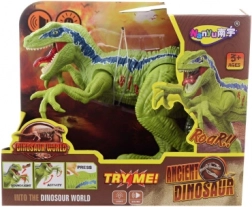 Velociraptor op batterijen met licht en geluiden