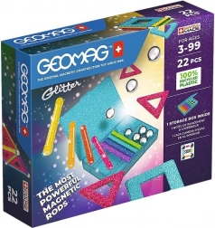 Geomag Glitter – magnetische bouwset 22 delen