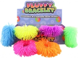 Bracelet en gomme hirsute pour enfants – assortiment de couleurs