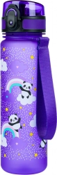 Tritan drinkfles met panda en regenboogmotief 500 ml