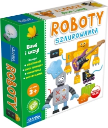 Spel met robots aan een touwtje